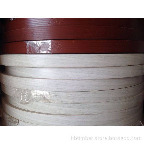 white decorative PVC edge banding PVC strips from China manufacturer